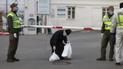 Поистине карантин: как встречали Пасху в киевских церквях в фотографиях