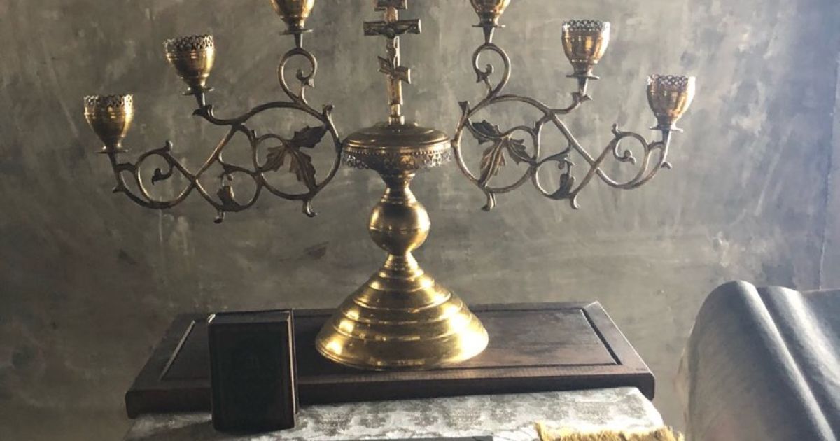 У Києві підпалили дерев’яну каплицю УПЦ МП_1 / © Київська митрополія УПЦ МП