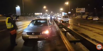 В Киеве авто сбило нацгвардейца, который бросился на помощь пострадавшему в ДТП