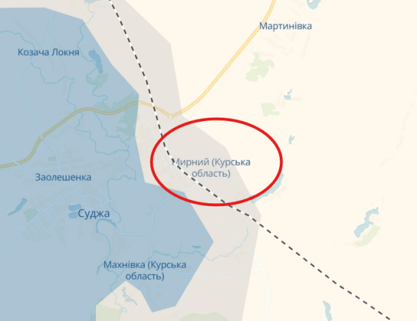 Просування РФ. Мапа DeepState. / © 