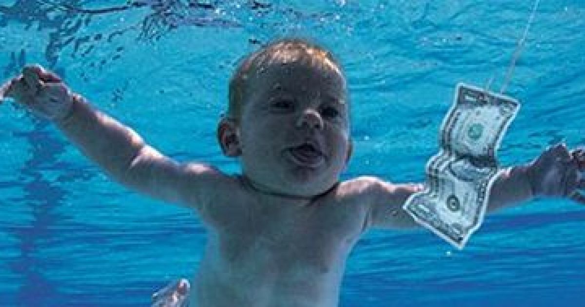 Малыш с обложки культового альбома Nirvana воссоздал знаменитую