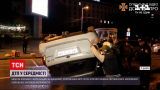 Новини України: у Дніпрі водій влаштував сальто на центральному проспекті