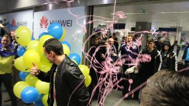 Встреча сборной Украины после выхода на Евро-2016 / © Проспорт