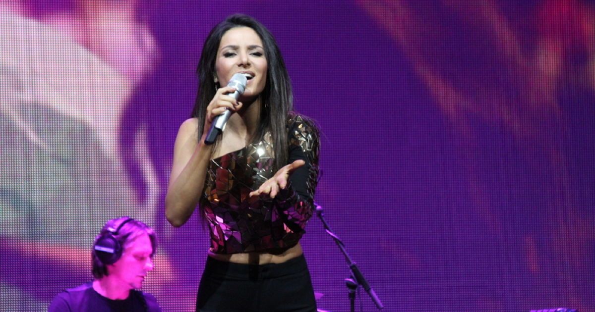 Злата Огневич дала концерт в Киеве