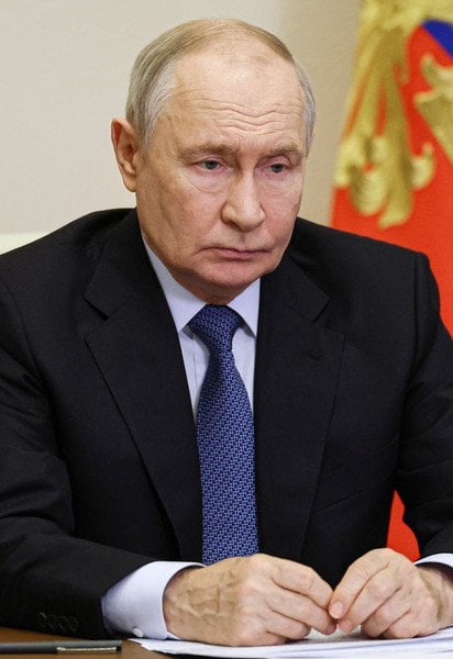 Російський диктатор Володимир Путін