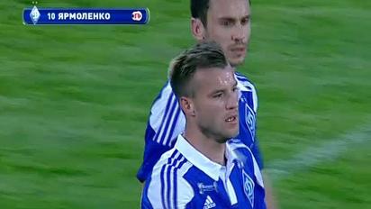 Николаев - Динамо - 0:3. Видео второго гола Ярмоленко