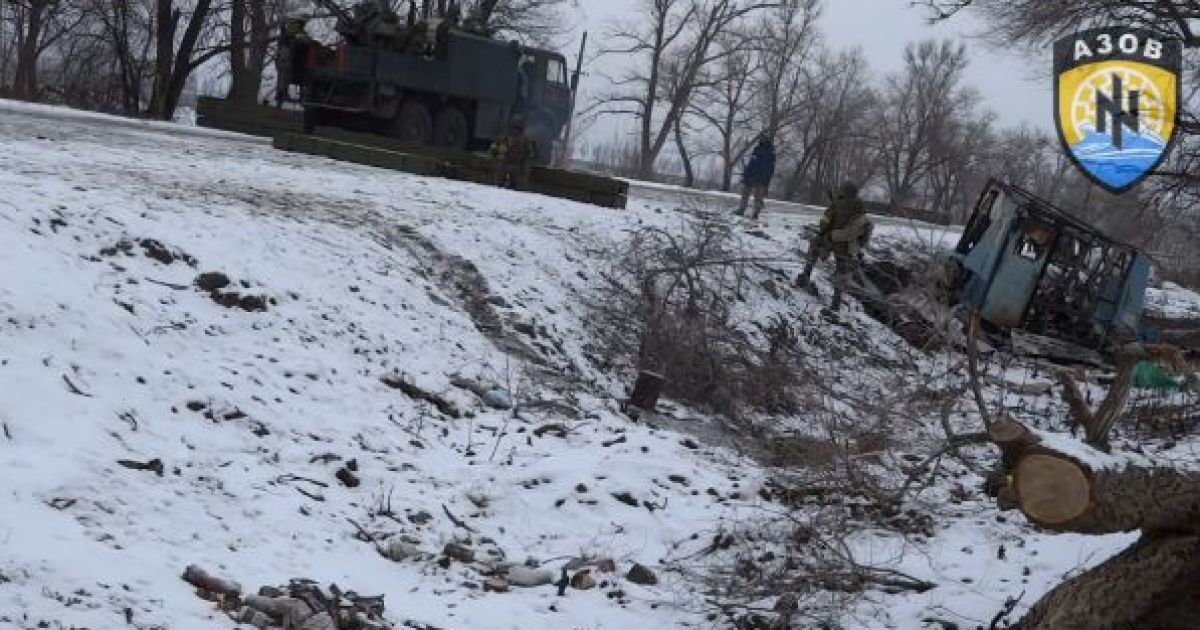 Бійці "Азову" показали відео звільнення села Широкине