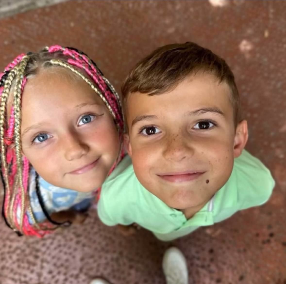 Сын и дочь Славы Каминской / © instagram.com/babaslavka