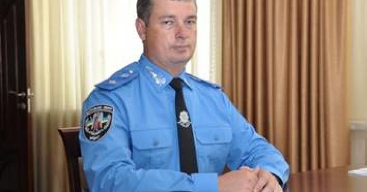 Суд арестовал главу черкасской полиции, который пытался дать взятку за прохождение переаттестации