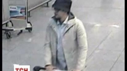 В сети появилось видео с подозреваемым в брюссельских терактах