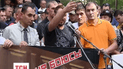 Почти полтысячи активистов и группа нардепов пикетировали ГПУ с требованием отставки Шокина