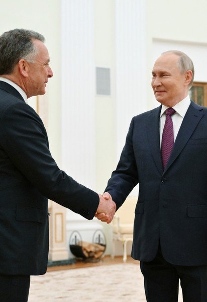 Стив Виткофф и Владимир Путин.