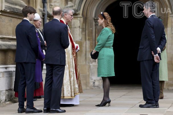 Сара Йоркская на службе на Пасху / © Associated Press