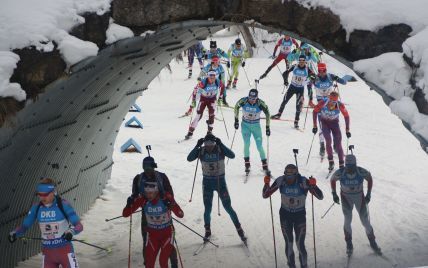 Біатлон. Неймовірні норвежці тріумфували в естафеті на Кубку світу, українці врятувалися від ганьби