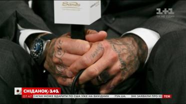 Дэвид Бекхэм сделал еще одну татуировку