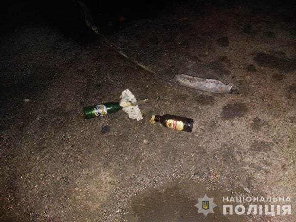 Поджог микроавтобуса ВСУ в Днепре / © ГУ Нацполиции в Днепропетровской области