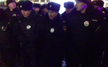 В Москве полиция задержала около 15 "антимайдановцев"