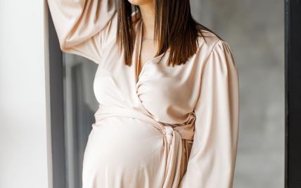 Во второй раз беременная Джамала в нежном платье призналась, о чем мечтает