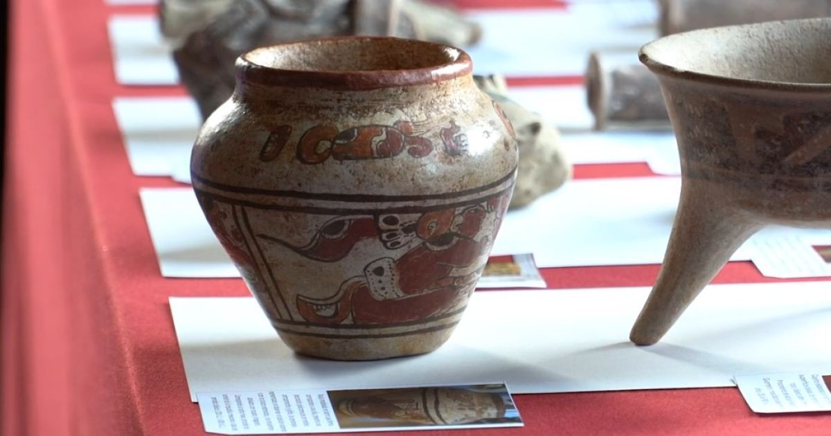 2000-летняя ваза майя / Фото: WUSA-TV