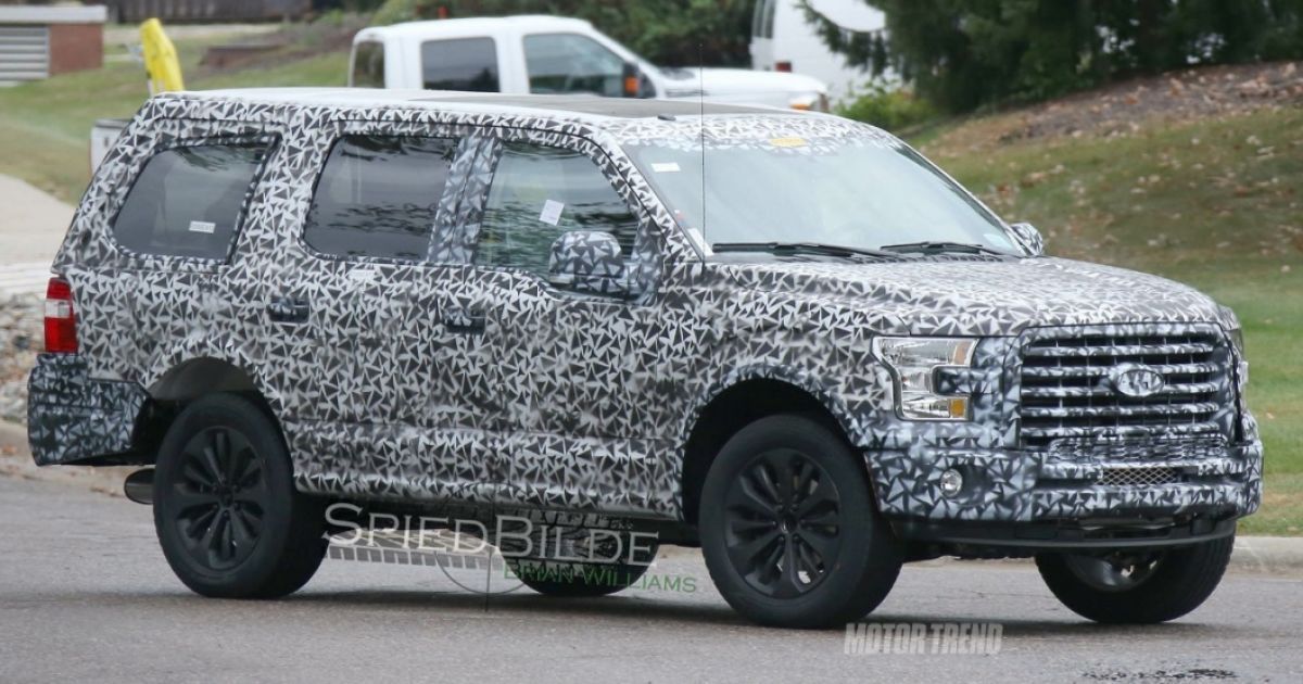 В Сети появилось фото Ford Expedition новой генерации