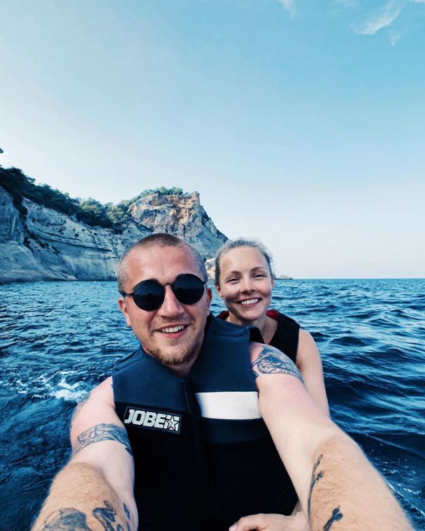 Олена Шоптенко з другим чоловіком / © instagram.com/alena_shoptenko