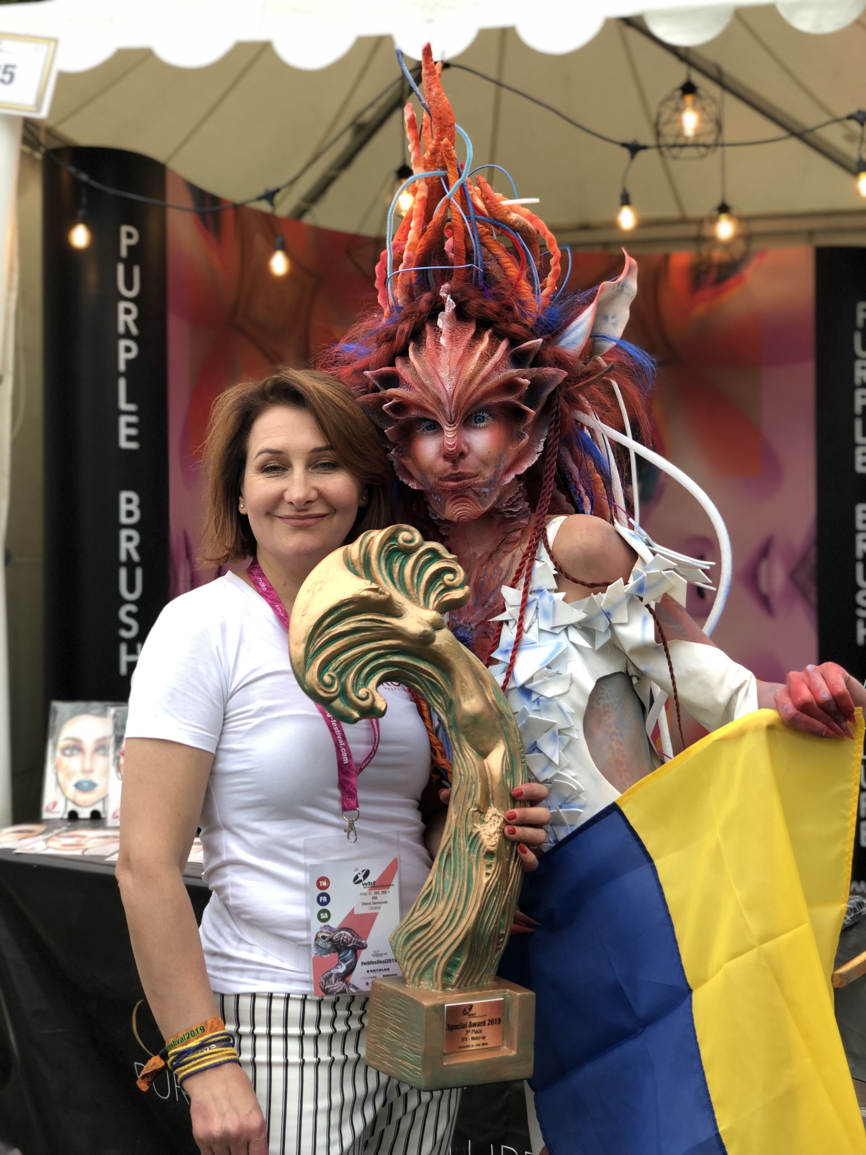 Победы украинцев на World Bodypainting Festival — Украина