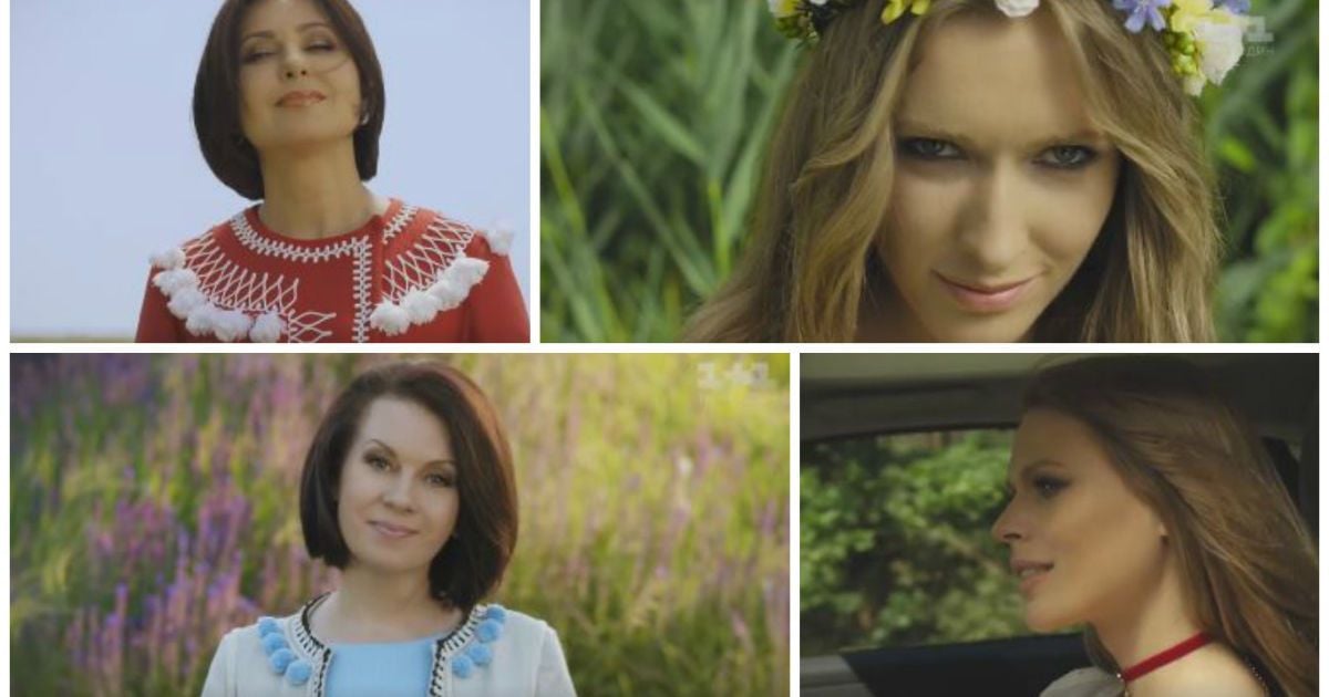 Зірки "1+1" не стримували щирих емоцій під час роботи над відео до Дня Конституції України