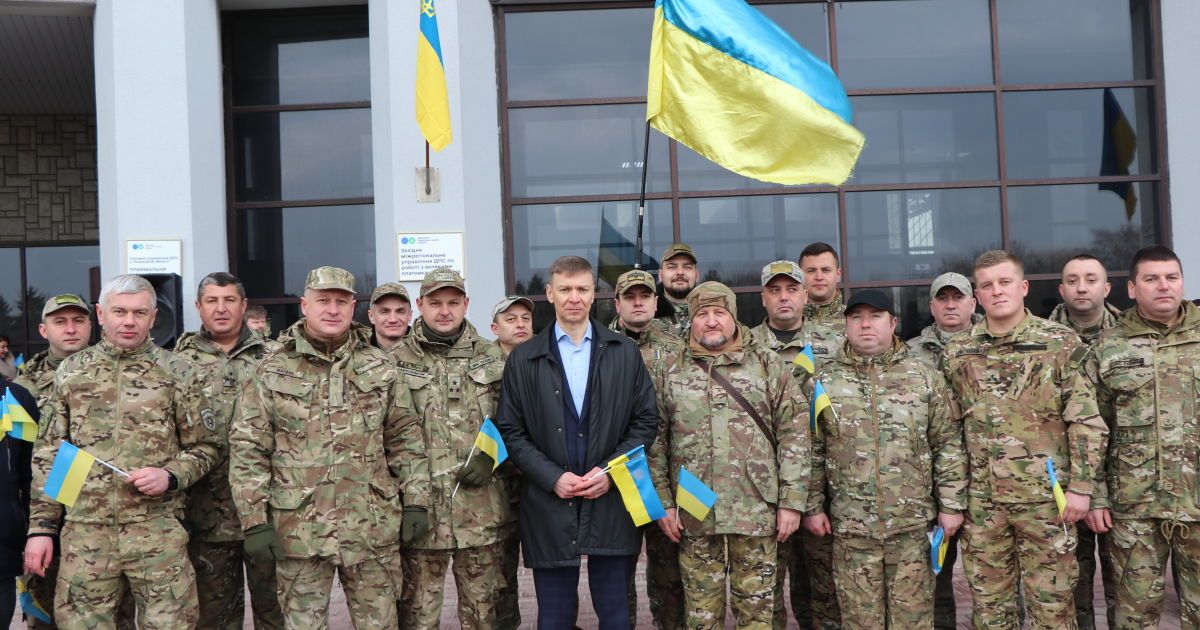 В центре – Андрей Щербак, и.о.начальника Главного управления ГНС во Львовской области