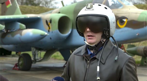 Пілот білоруських військово-повітряних сил, 14 квітня 2023 / AP