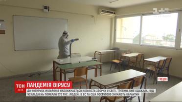Ослабление карантина в мире Греция открывает школы, а американцы остались без работы