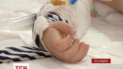В Кременчуге отчим жестоко избил 4-летнего ребенка из-за того, что он мешал смотреть телевизор