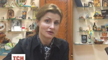 Марина Порошенко поддержала Романа Кисляка, которого вытолкали из львовского ресторана