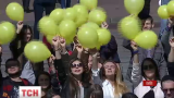 Близько сорока студентів університету Шевченка провели акцію в пам'ять про жертв депортації