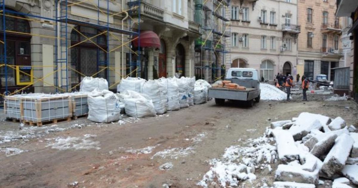 Во Львове одну из улиц превратят в пешеходную