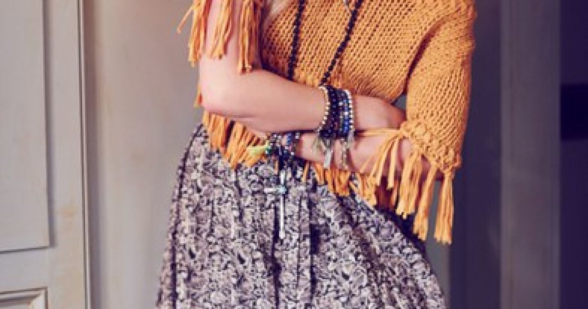 Эльза Хоск в фотосессии Free People