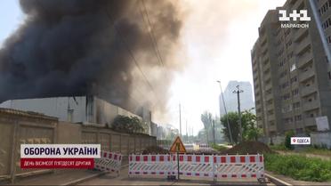 Масштабный пожар в Одессе ликвидирован! Тушили более 5 часов!