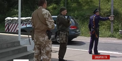 Въезд в Закарпатье теперь возможен только через блокпосты
