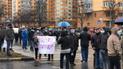 Протест против строительства ЖК на 32 дома и снос гаражей: в Киеве жители Оболони перекрыли ряд улиц