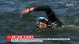 Три сотні плавців-любителів узяли участь у міжнародному запливі через Дніпро