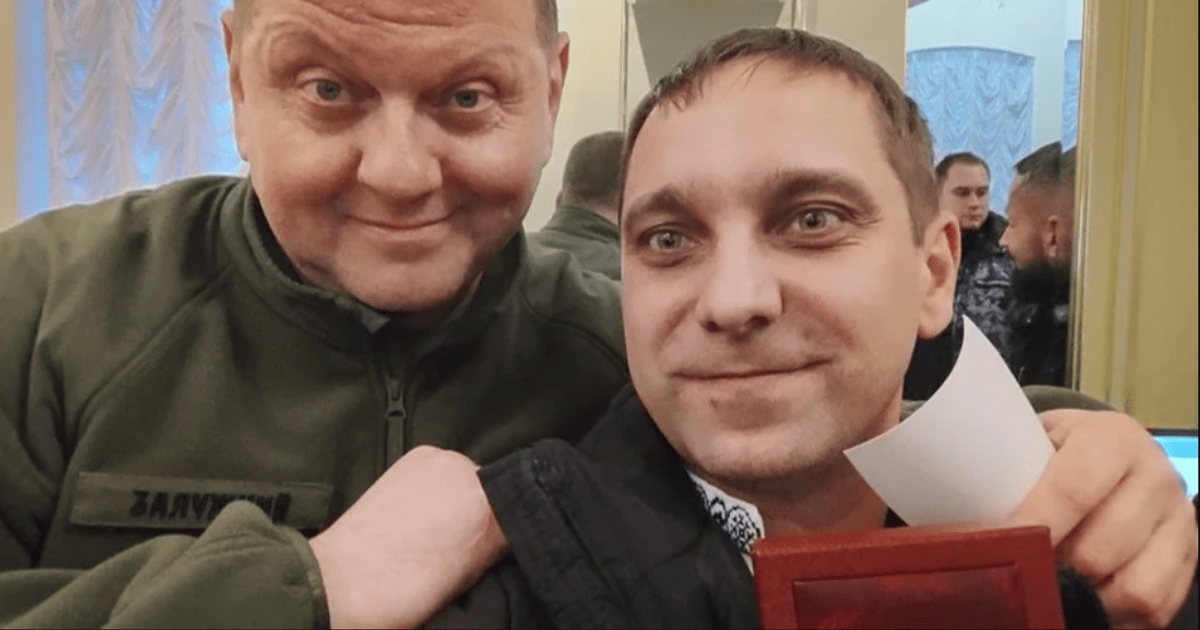 Роман Замрій разом з Валерієм Залужним