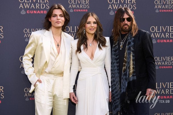 Деміан та Елізабет Герлі і Біллі Рей Сайрус / © Associated Press