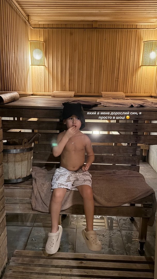 Лев — син Даші Квіткової / © instagram.com/kvittkova