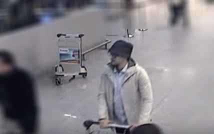 Опубліковане відео камер спостережень із підозрюваним у теракті в аеропорту Брюсселя