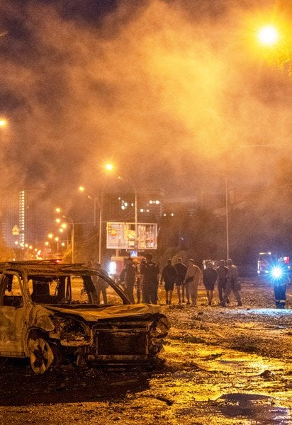 Киев пережил атаку