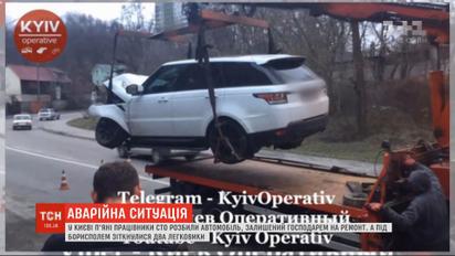 У Києві працівники СТО напилися і розбили дорогий позашляховик клієнта