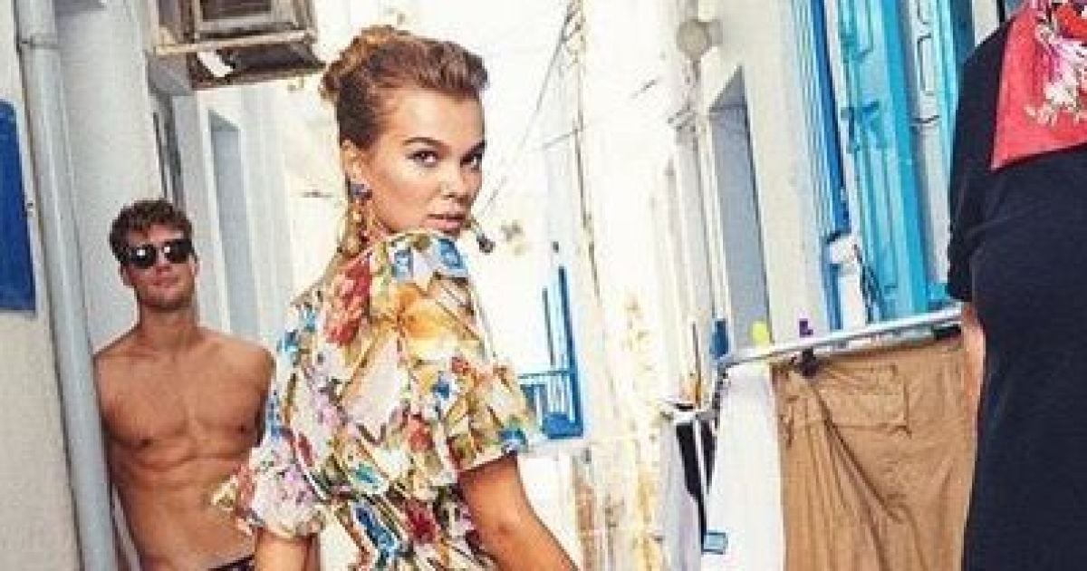 Украинская модель в рекламной кампании Dolce & Gabbana/Инстаграм Dolce & Gabbana