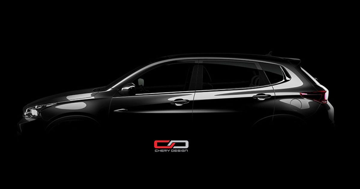 Chery опубликовала тизер кроссовера Tiggo нового поколения
