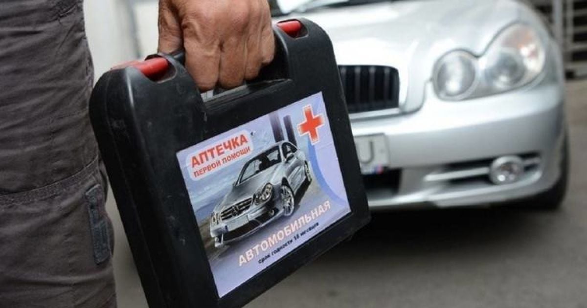 Что делать, если в машине нет аптечки