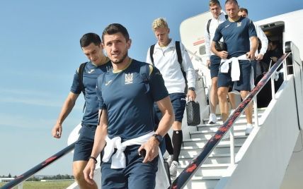 Збірна України прилетіла на матч Ліги Націй до Чехії