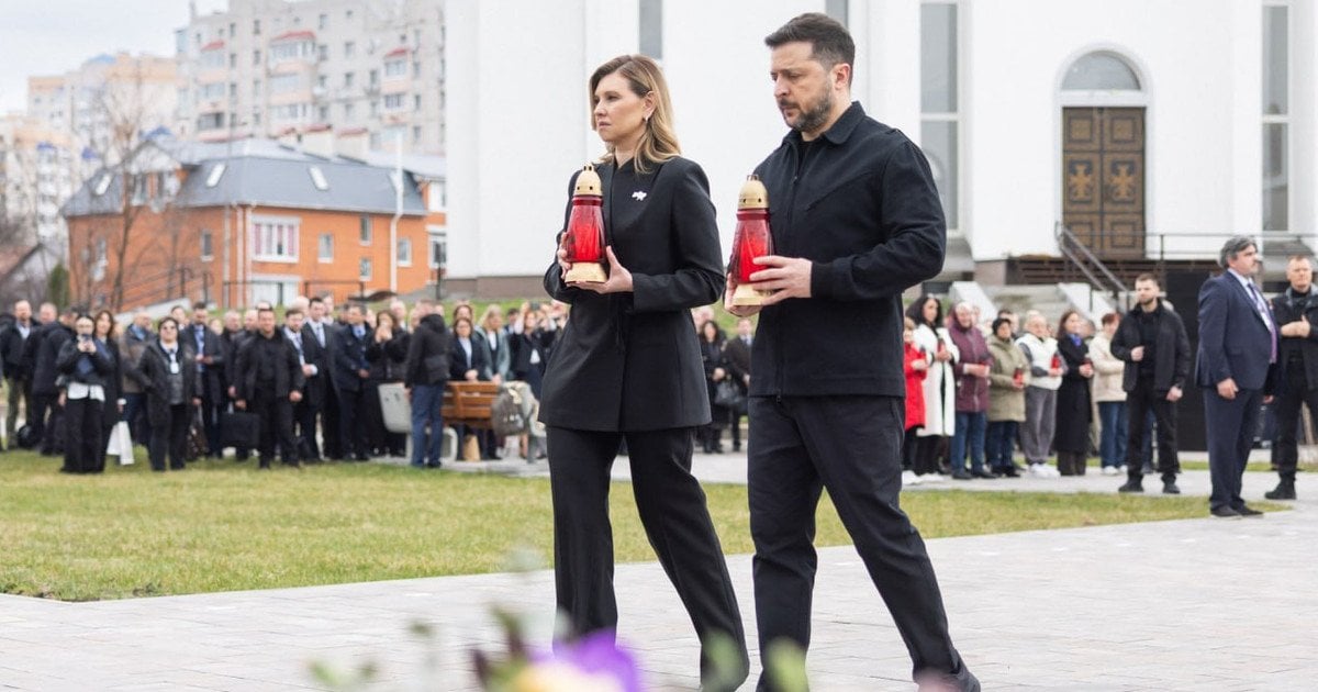 Володимир та Олена Зеленські